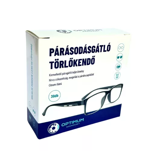 OPTIMUM párásodásgátló törlőkendő