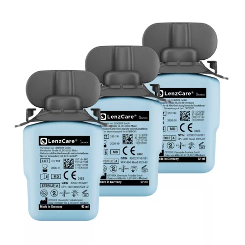 LenzCare® lágy kontaktlencséhez - 3 db